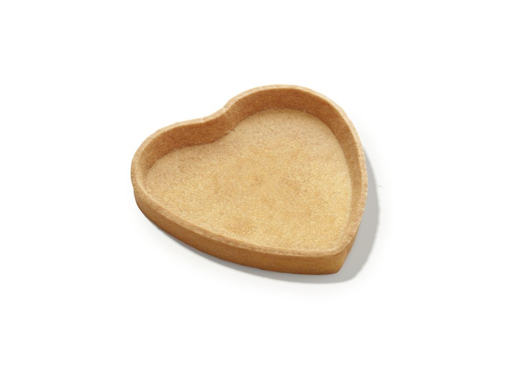 12 HEART TART SHELL WITH BUTTER