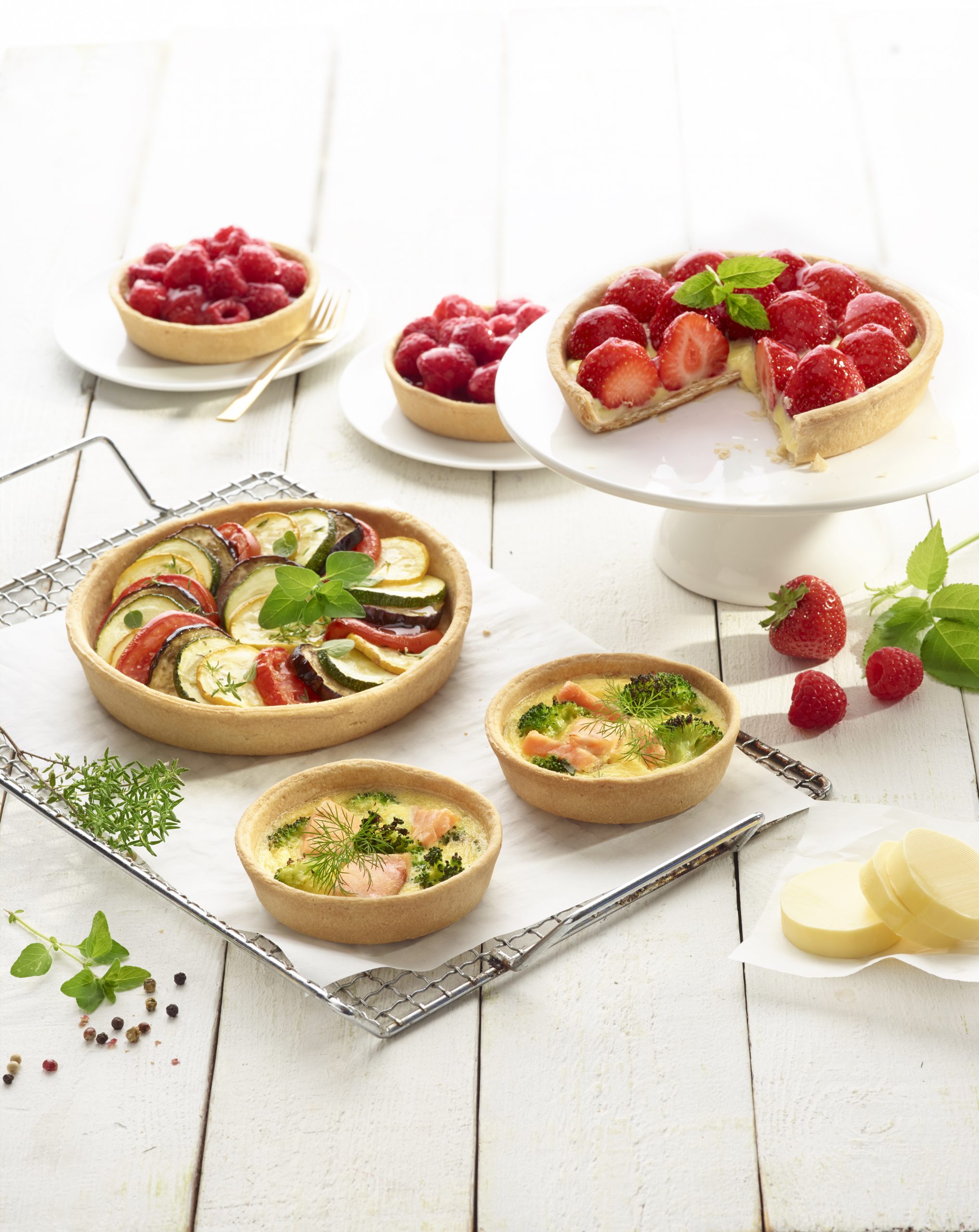 A brand new range of puff pastry quiches made with butter! Pidy Global
