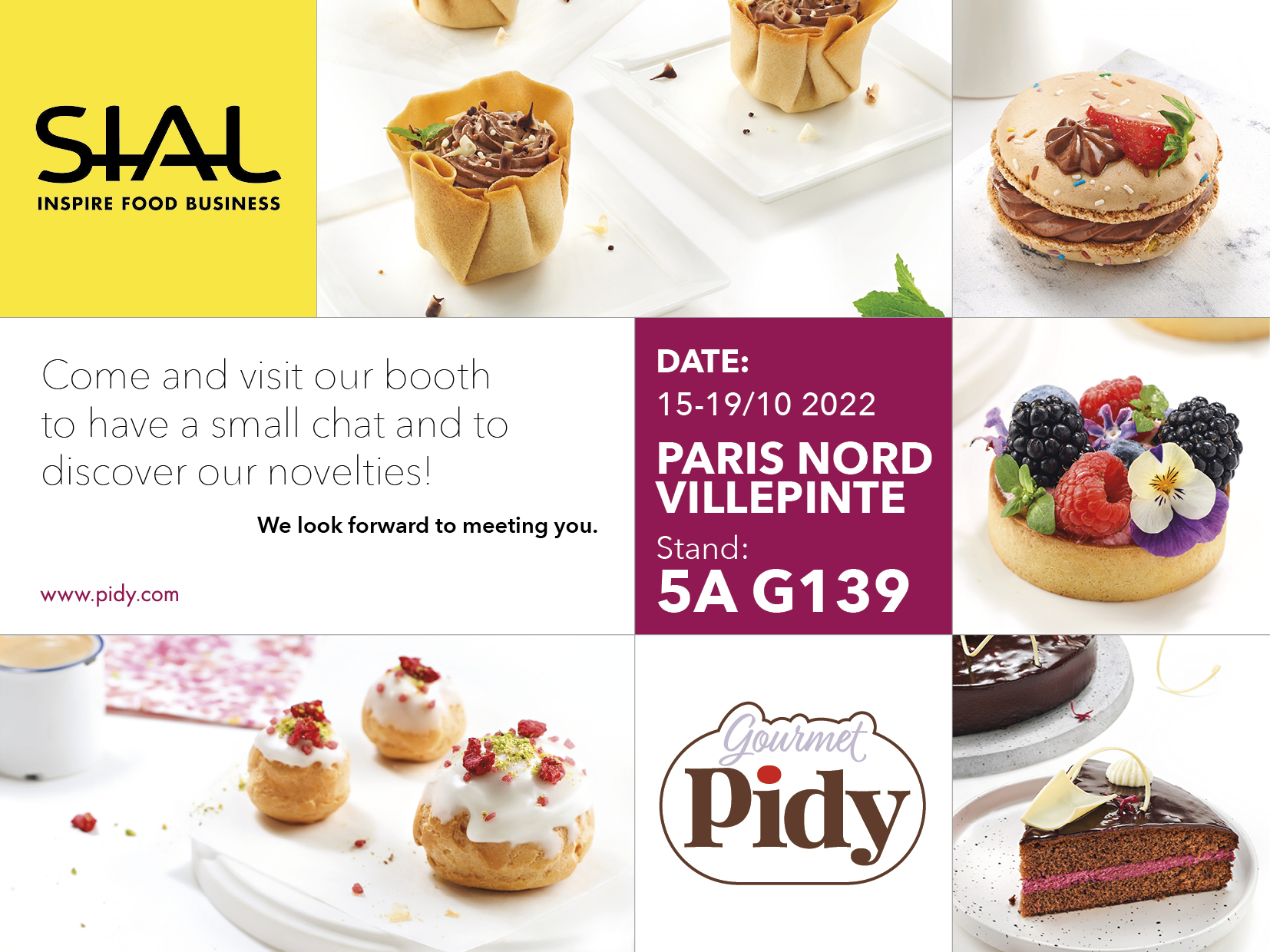 Pidy will be present at SIAL 2022 Pidy Global