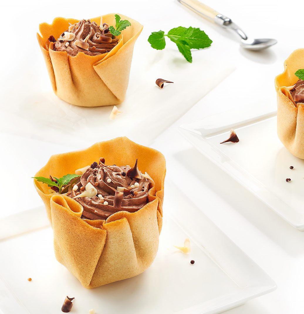 Tulip with Fresh Chocolate Mousse Pidy Global