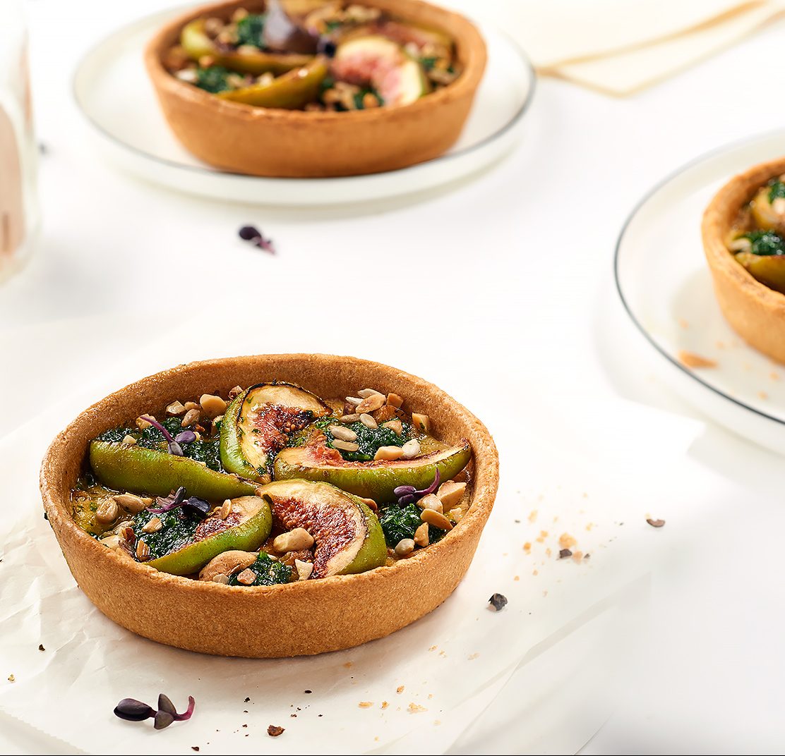 Quiche with Parsley Root and Figs Pidy Global