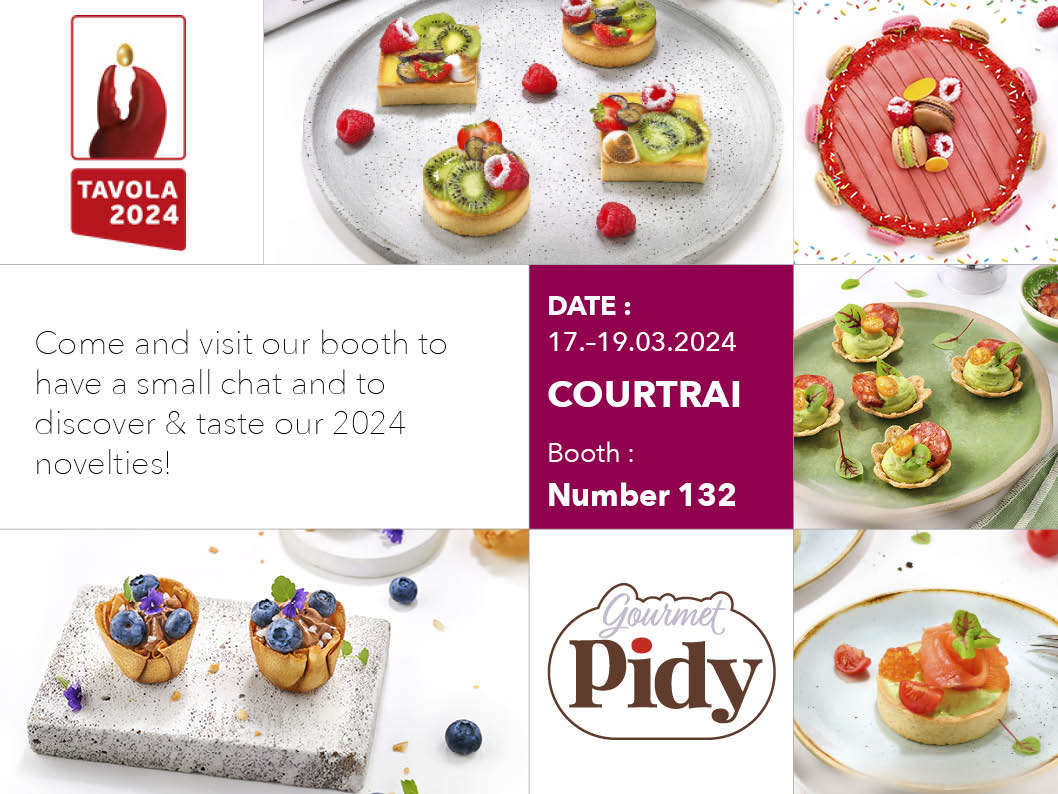 Visit us at Tavola 2024 in Courtrai! Pidy Global